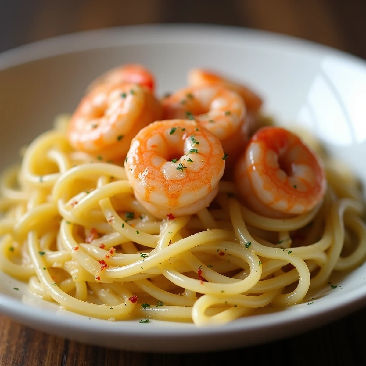 15 Minute Garlic Shrimp Pasta (Yes, Really 15 Minutes)