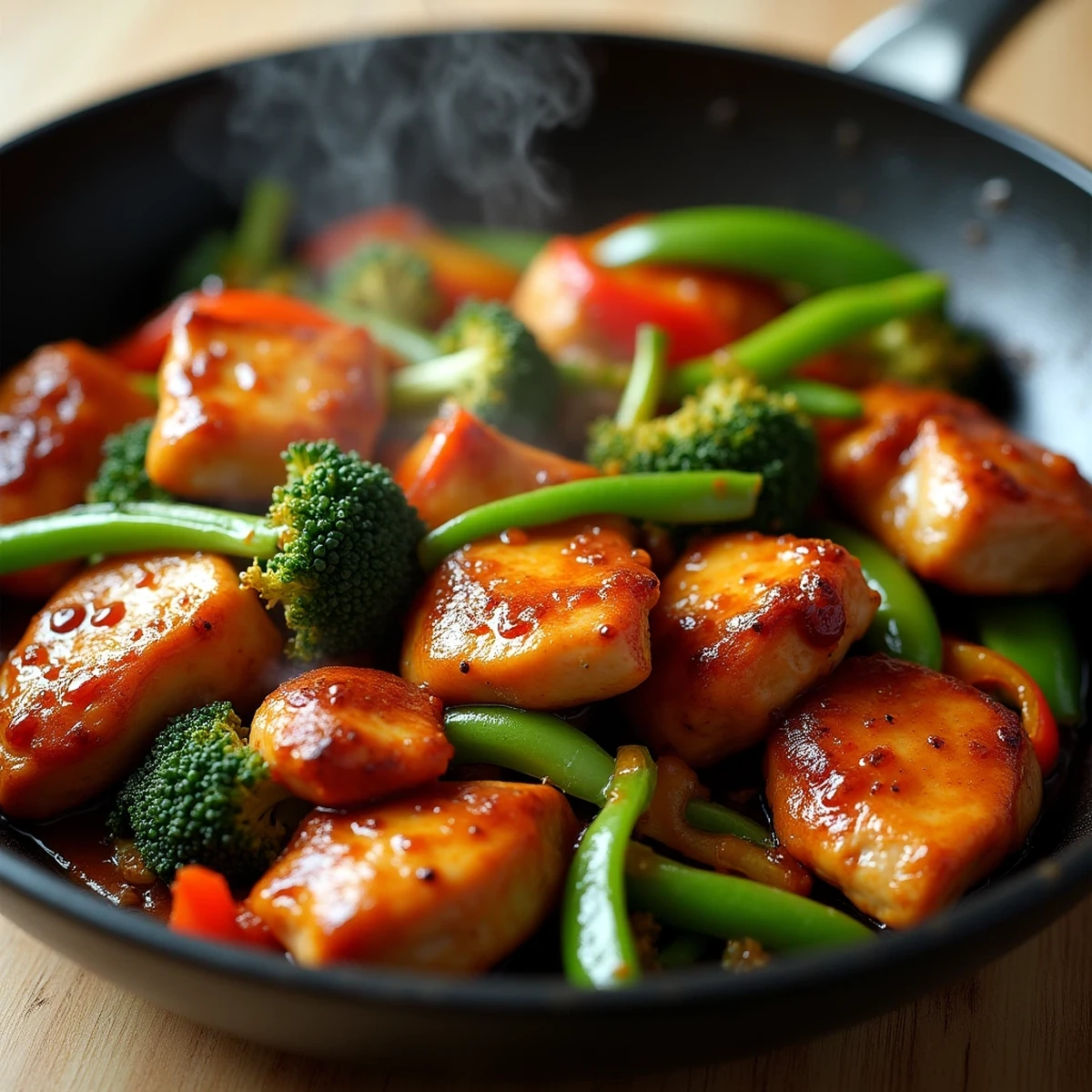 Easy Chicken Stir Fry (Ready in 20 Minutes, One Pan)