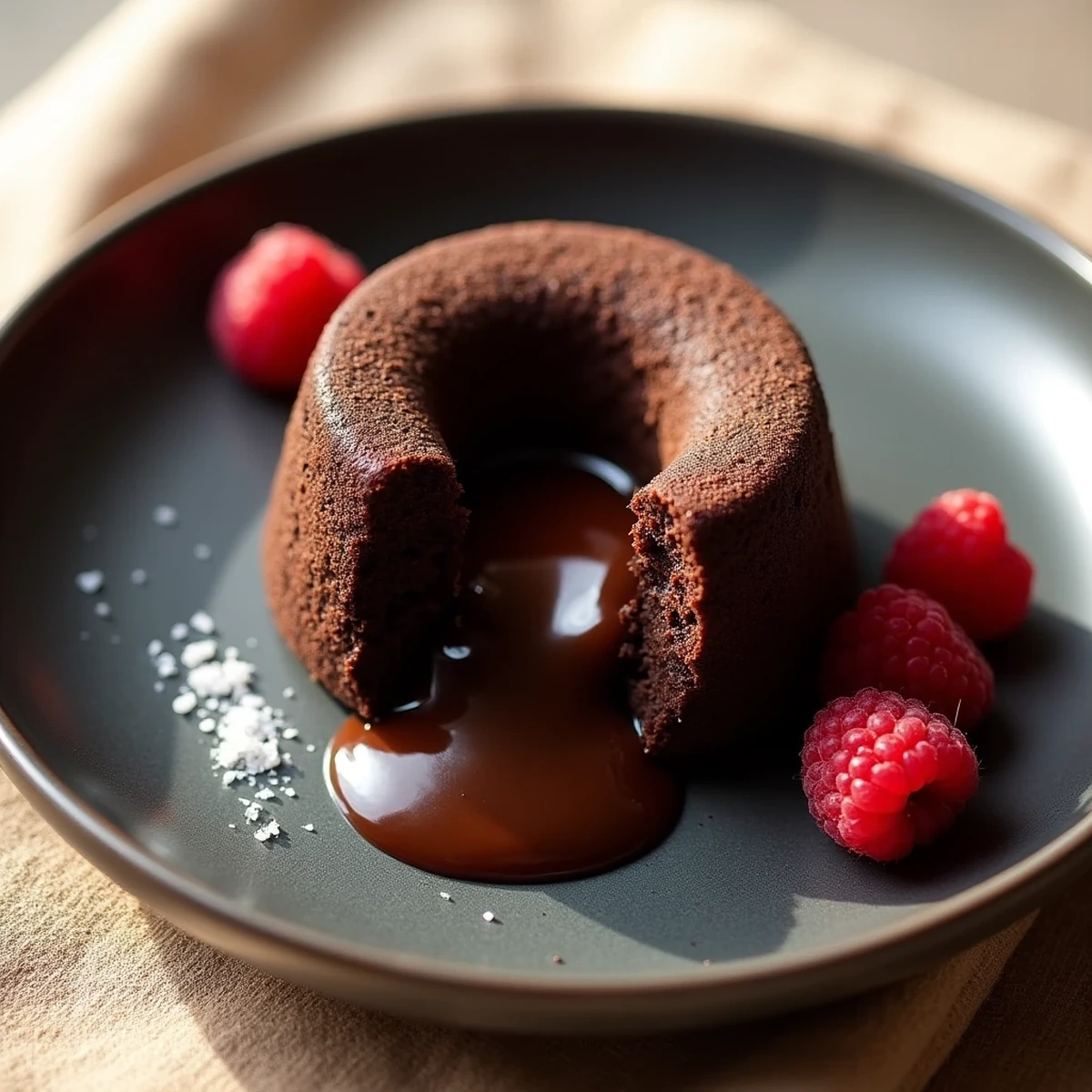 Chocolate Lava Cake Recipe with Mood-Boosting Dark Chocolate