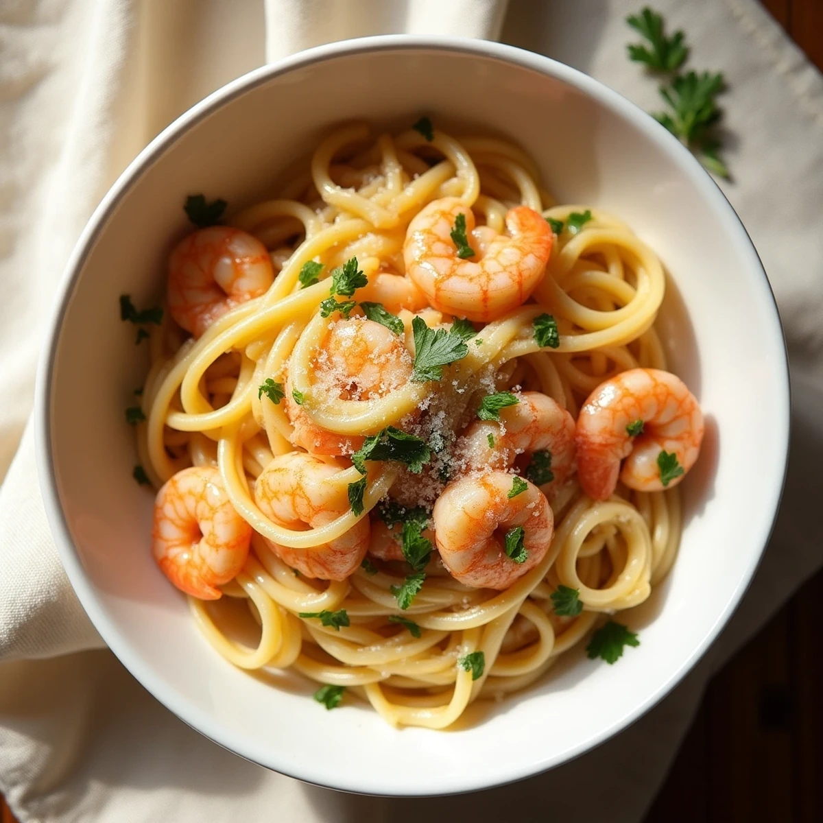 15 Minute Garlic Shrimp Pasta (The Weeknight Dinner That Feels Fancy)