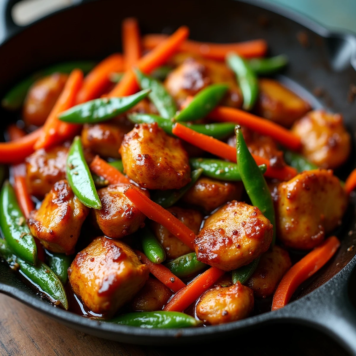 Easy Chicken Stir Fry Ready in 13 Minutes Flat